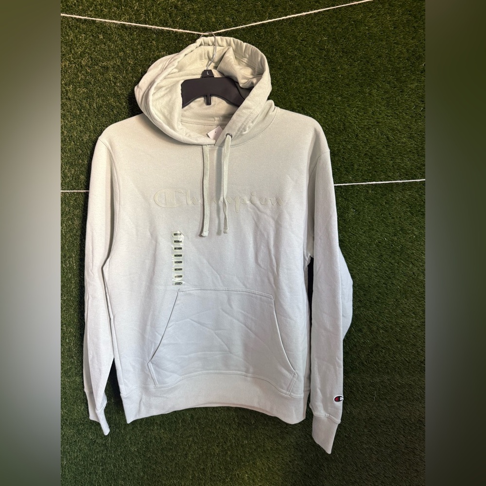 Men’s Size Medium Champion Hoodie Tonal Script